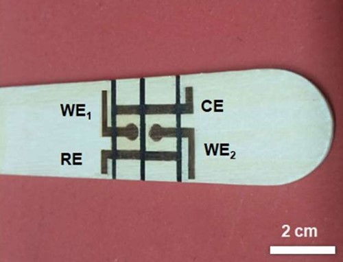 biosensing tongue depressor