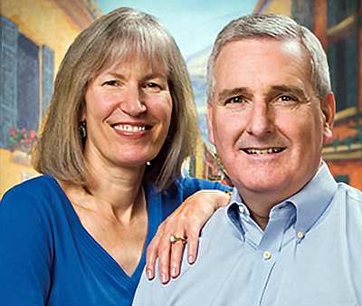 John West and wife Judy West of Personalis headshots