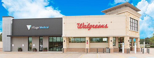 Exterior image of Village Medical at Walgreens primary care site medical clinic