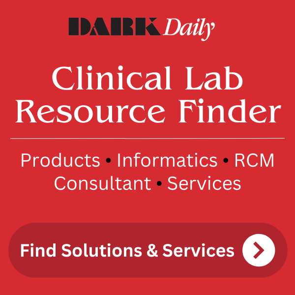 Dark Daily Clinical Lab Resource Finder