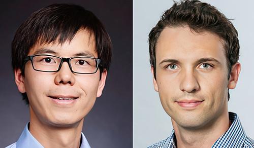 Jun Cheng, PhD (left), and Žiga Avsec, PhD (right)